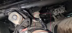 Расположение датчика скорости на раздаточной коробке Соболь НН 4х4