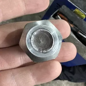 Срезаная гайка. Вискомуфта C42R92.1308010. Двигатель G31 Газель/Соболь НН