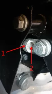 Сцепление Соболь НН. Крепление проушины к педали.